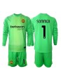 Billige Inter Milan Yann Sommer #1 Keeper Tredjedraktsett Barn 2025-26 Langermet (+ Korte bukser)